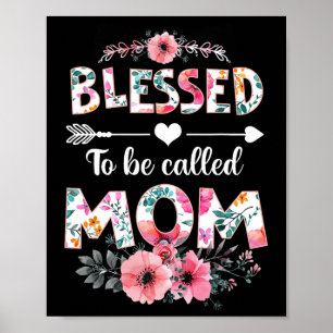 Affiche Béni d'être appelé Maman Chemise Drôle Maman Mère