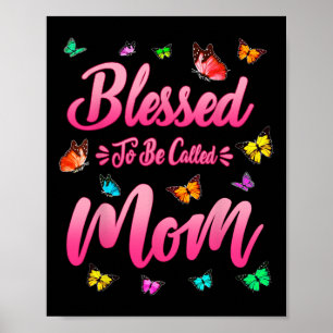 Affiche Béni D'Être Appelé Maman Mignonne Fête Des Mères G