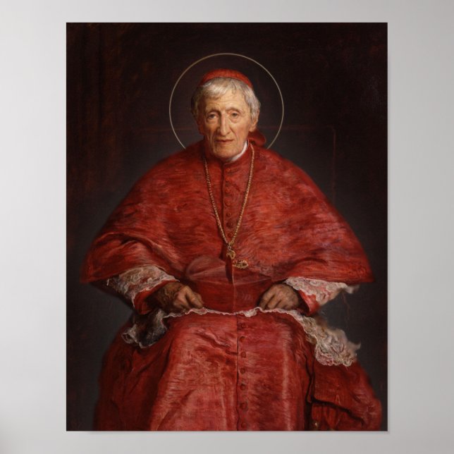 Affiche Béni John Henry Newman, (Devant)