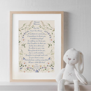 Affiche Bénir un rayon de soleil pour vous réchauffer crèc