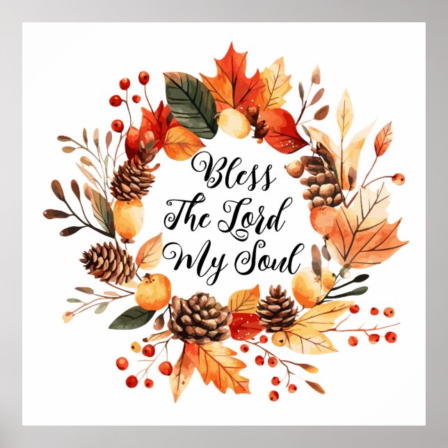 Affiche Bénissez Le Seigneur (Devant)