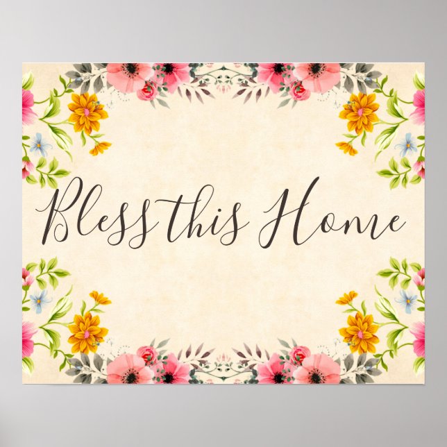 Affiche Bénissez-vous cette maison (Devant)