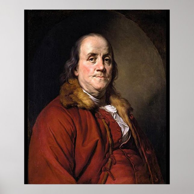 Affiche Benjamin Franklin (Devant)