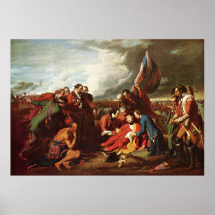 Affiche Benjamin West Décès Du Général Wolfe