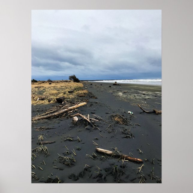 Affiche Benson Beach, Cape Disdéception, WA (Devant)