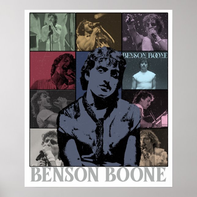 Affiche Benson Boone Vintage Tou (Devant)