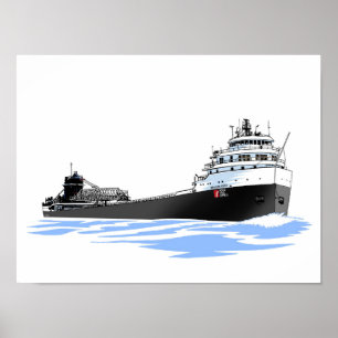 Affiche Benson de fret des Grands Lacs Ford (3)