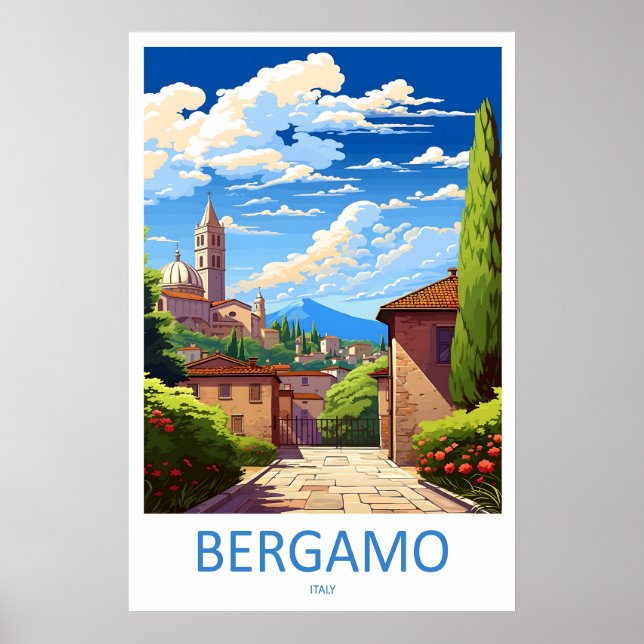 Affiche Bergame 1 (Devant)