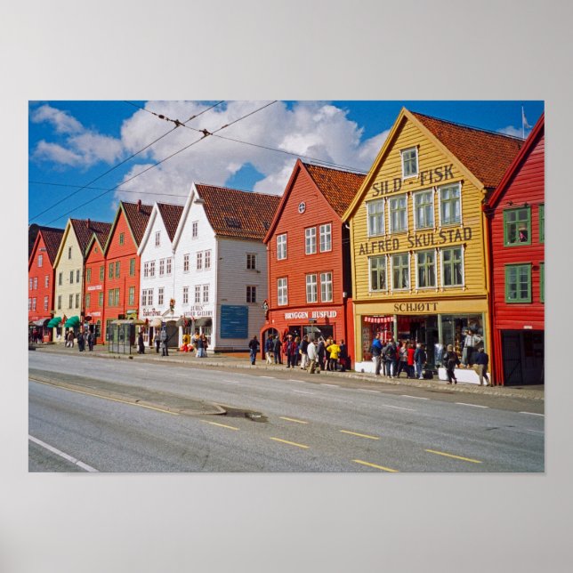 Affiche Bergen, Norway (Devant)