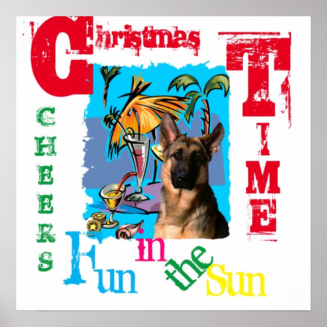 Affiche Berger allemand (Devant)