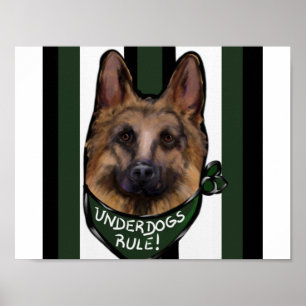 Affiche Berger Allemand Underdog