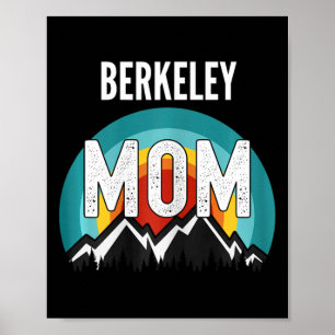 Affiche Berkeley Maman Maman Maman Maman Fête des mères