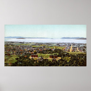 Affiche Berkeley San Francisco la Californie