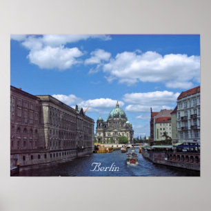 Affiche Berlin, Allemagne