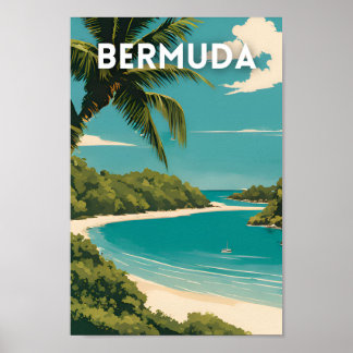 Affiche Bermudes Travel