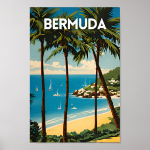Affiche Bermudes Travel PS