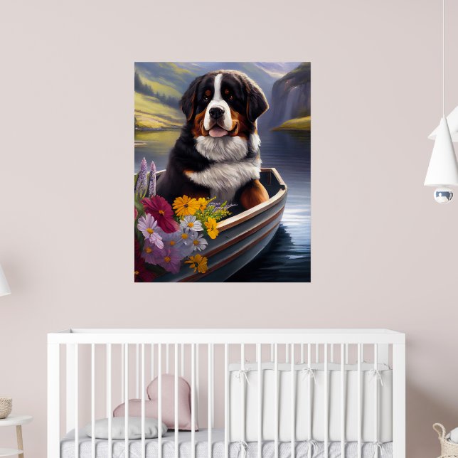 Affiche Bernese Mountain sur une pagaie : une aventure pan (Pépinière 2)