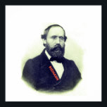 Affiche Bernhard Riemann<br><div class="desc">Georg Friedrich Bernhard Riemann (17 September 1826 – 20 July 1866) was a German mathematician who made contributions to analysis, number theory, and differential geometry. In the field of real analysis, he is mostly known for the first rigorous formulation of the integral, the Riemann integral, and his work on Fourier...</div>