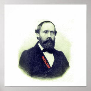 Affiche Bernhard Riemann