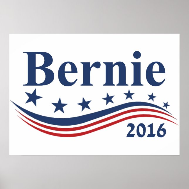 Affiche Bernie Sanders 2016 (Devant)