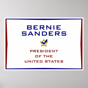Affiche Bernie Sanders Président USA V2