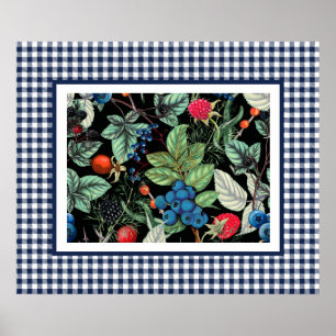 Affiche Berries Medley sur Country En vichy