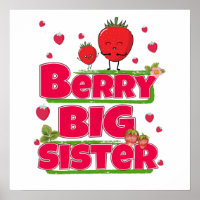 Berry Big Sister - Pun mignonne aux fraises