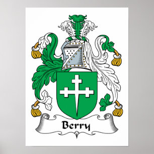 Affiche Berry Family Crest