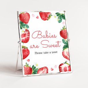 Affiche Berry fraise Sweet Baby sont sucrés