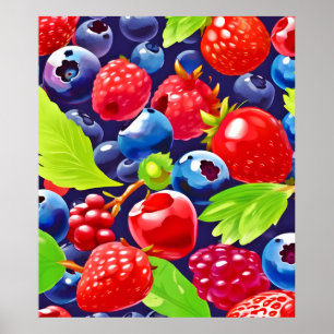 Affiche Berry Medley
