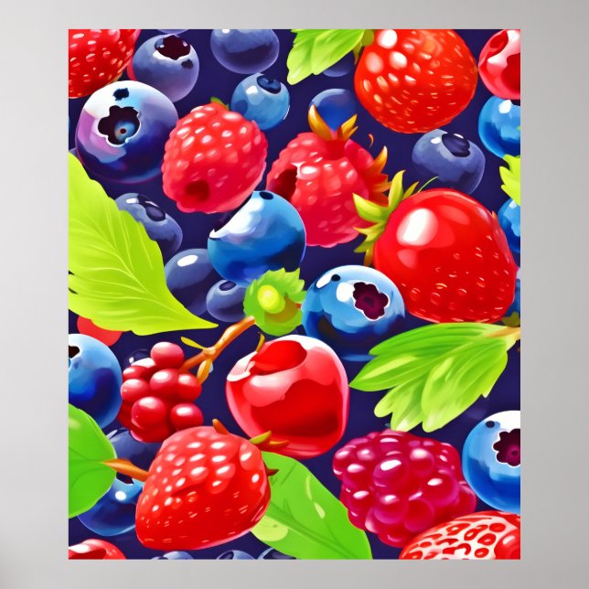 Affiche Berry Medley (Devant)