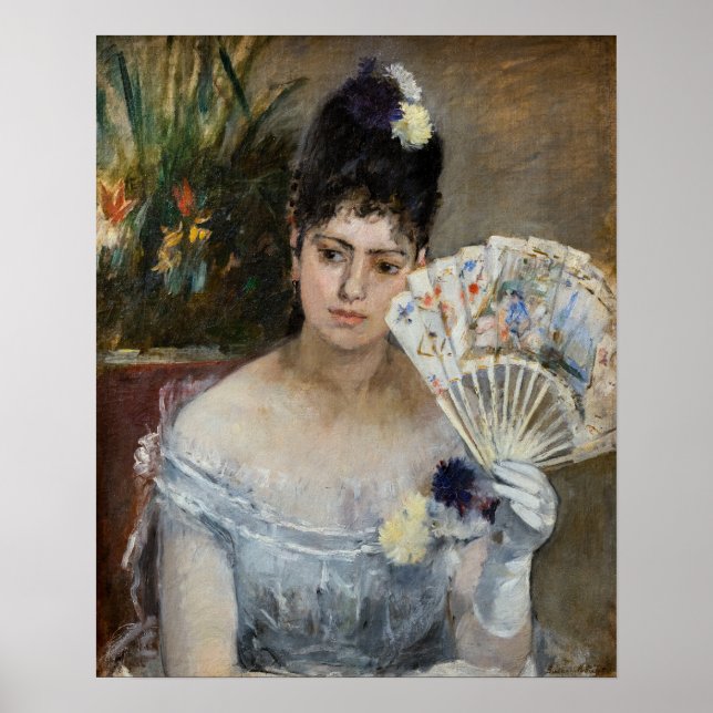 Affiche Berthe Morisot - Au bal (Devant)