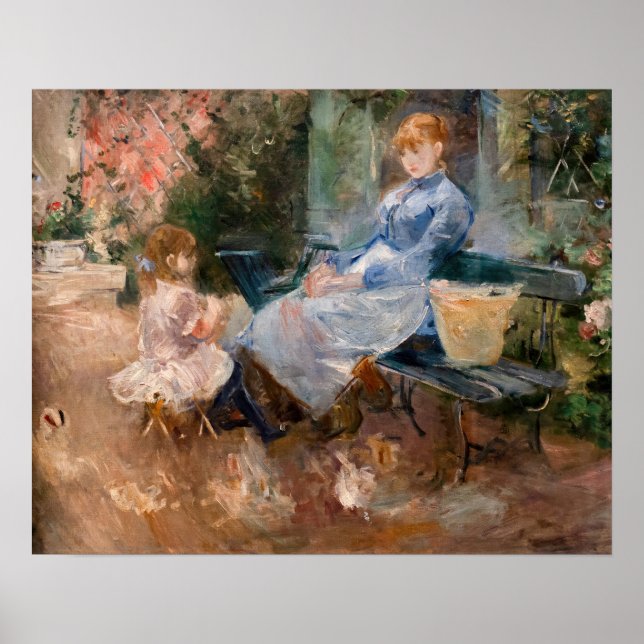 Affiche Berthe Morisot - La Fable (Devant)