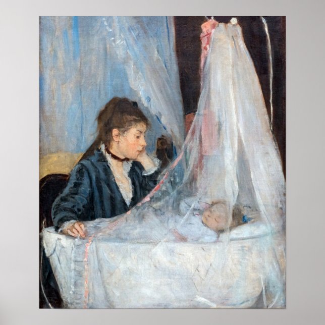Affiche Berthe Morisot - Le berceau (Devant)