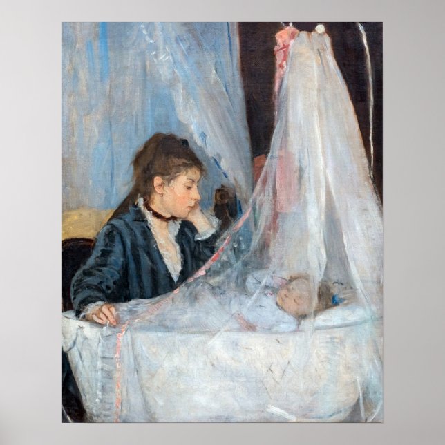 Affiche Berthe Morisot - Le Berceau (Devant)