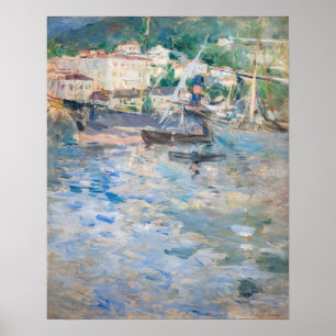 Affiche Berthe Morisot - Port de Nice