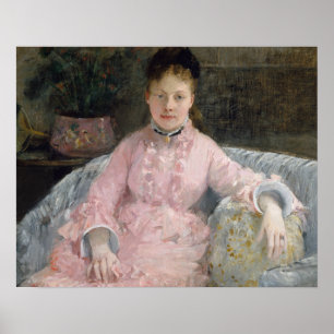Affiche Berthe Morisot - The Pink Dress