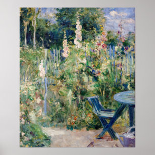 Affiche Berthe Morisot - Tremieres Rose