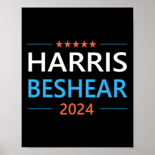 Affiche Beshear 2024 Pour Président Patriotique Kamala Dém