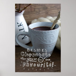 Affiche Beside chocolate