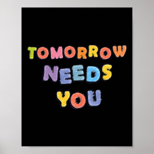 Affiche Besoin de soutien du Mois de sensibilisation à la