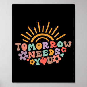 Affiche Besoin de vous Sensibilisation à la santé mentale 