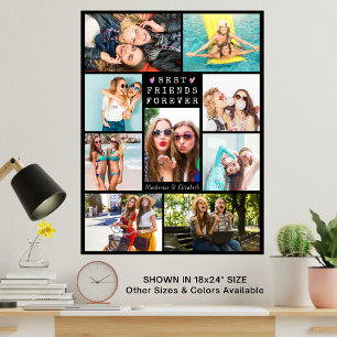 Affiche BEST AMIS D'ÉPOQUE NEUF 9 Photo Noms