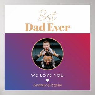 Affiche Best dad ever