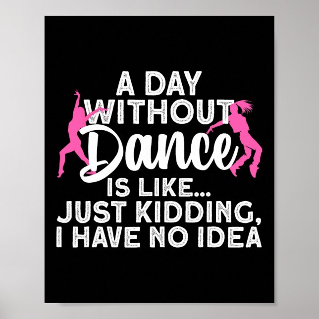 Affiche Best Dance Design Pour Femmes Filles Danseuses D (Devant)