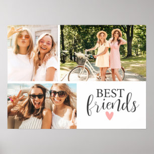 Affiche Best Friends Chic Script Photo