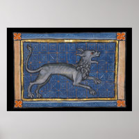 Bestiaire médiéval Hyena c. 1270