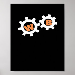 Affiche Bestie de travail Meilleur travail Bestie Coworker