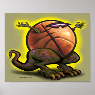Affiche Bête de basket