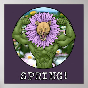 Affiche Bête de printemps